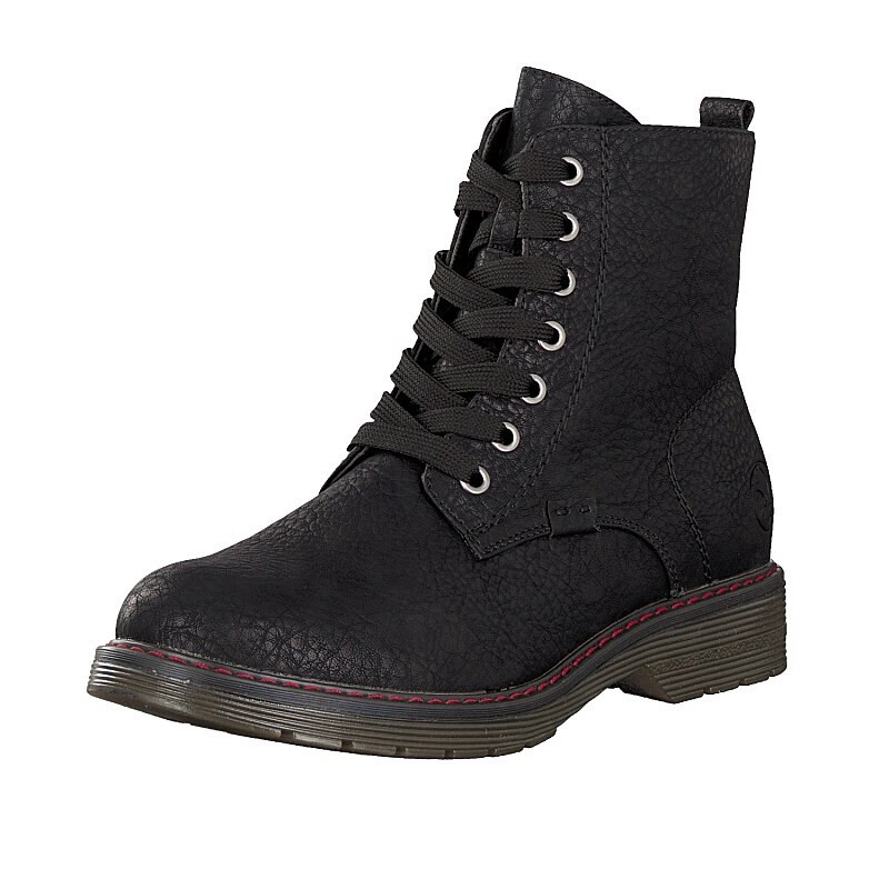 Botas Rieker 90414-00 Para Mulher - Pretas